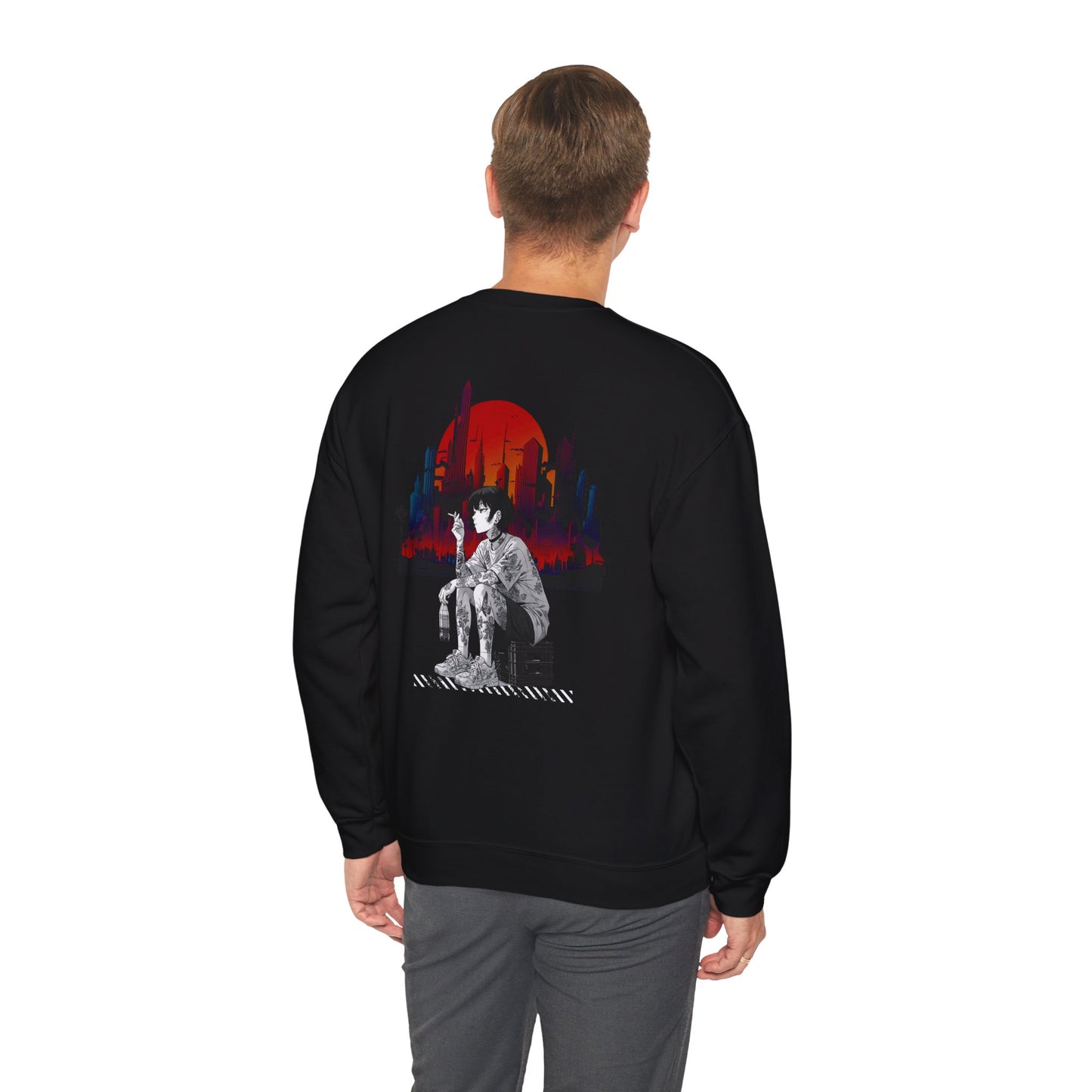 Anime cyber city - Unisex Sweatshirt